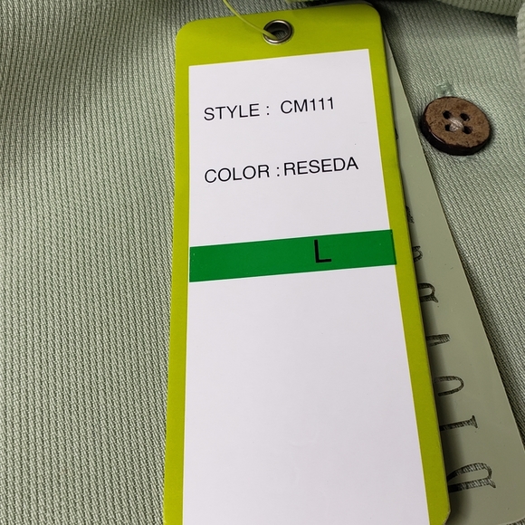 Cubavera Cuban Style Triad Racing Development Logo Rayon Blend NWT Large - Picture 9 of 16